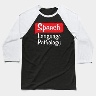 Speech Language Pathology Baseball T-Shirt